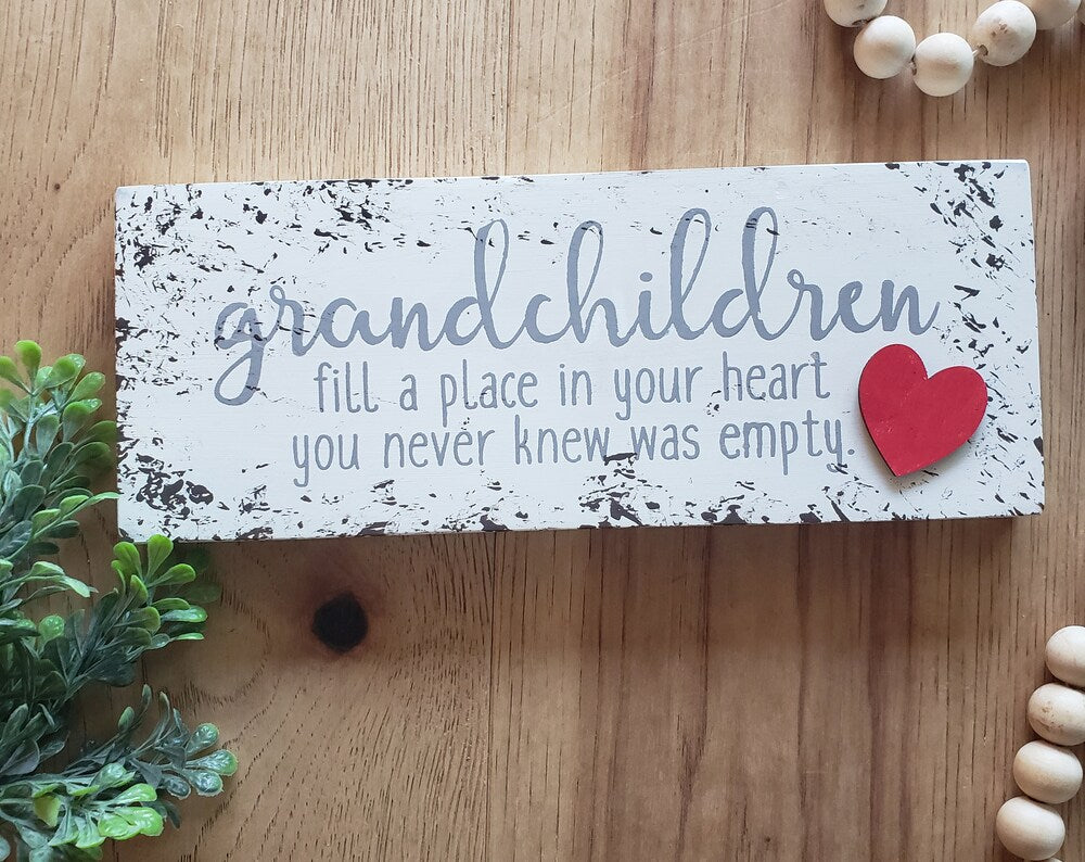 Grandchildren fill a place in your heart