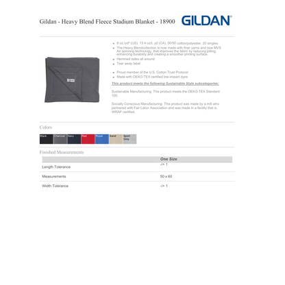 Comets Stadium Blanket