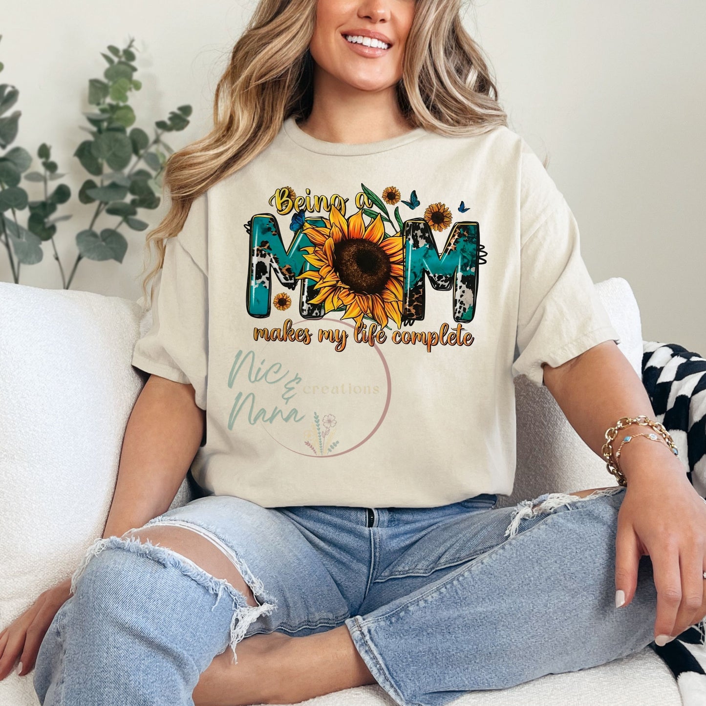 Mom Sunflower
