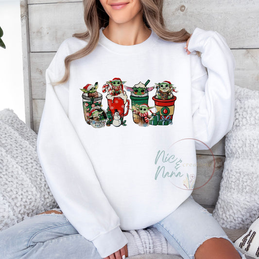 Yoda Christmas Cup