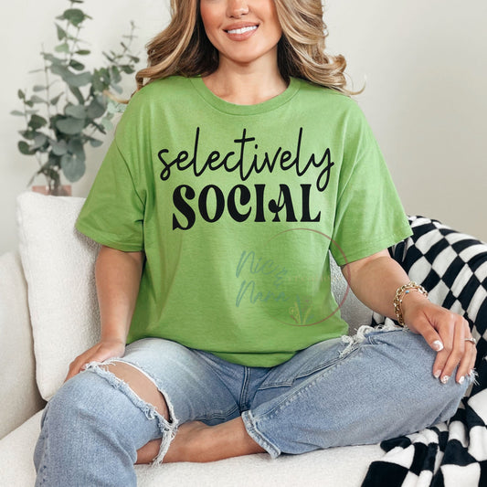 Selectively Social