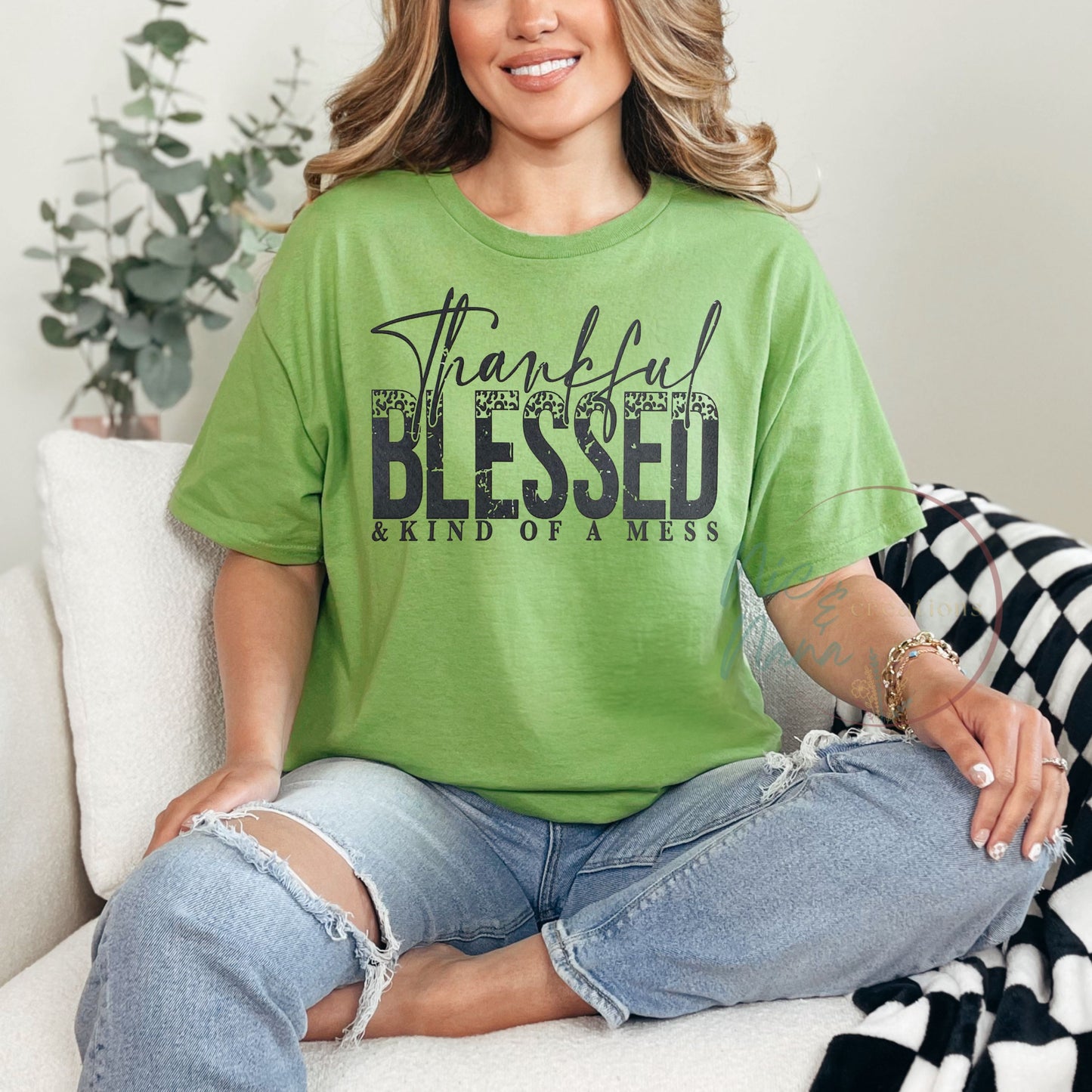 Thankful Blessed Mess
