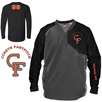 Batters Jacket Quarter Zip *VERY LIMITED INVENTORY*