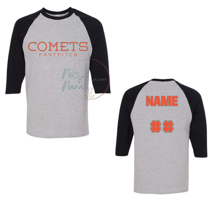 Comets Fastpitch Orange